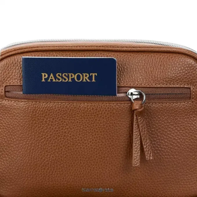 Borsa a tracolla in pelle Mobile Solution 2