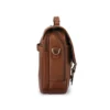 Classica borsa con patta in pelle