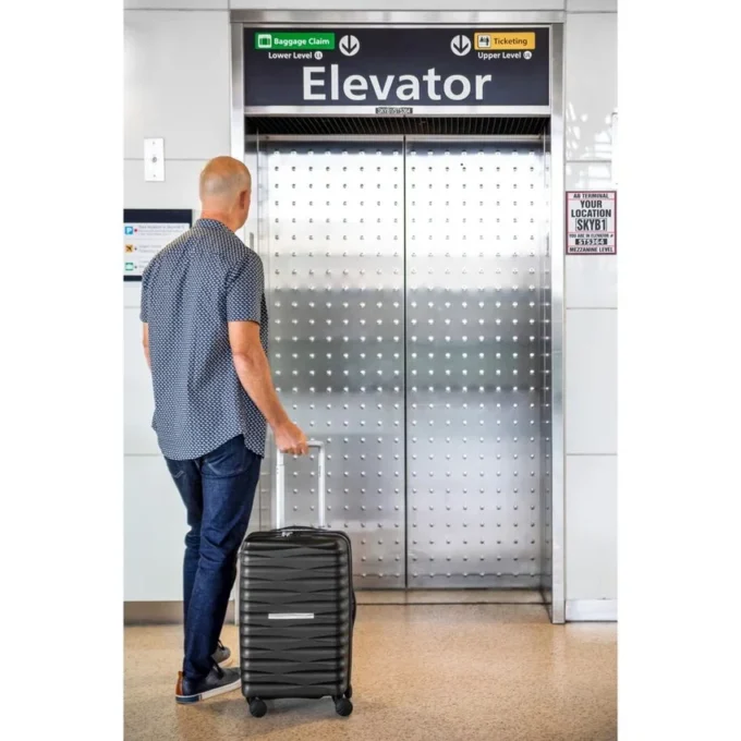 Voltage dlx Bagaglio a mano a rotelle